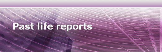Past life reports